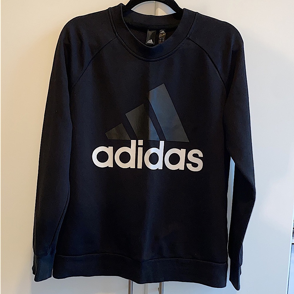 Adidas Black Crewneck